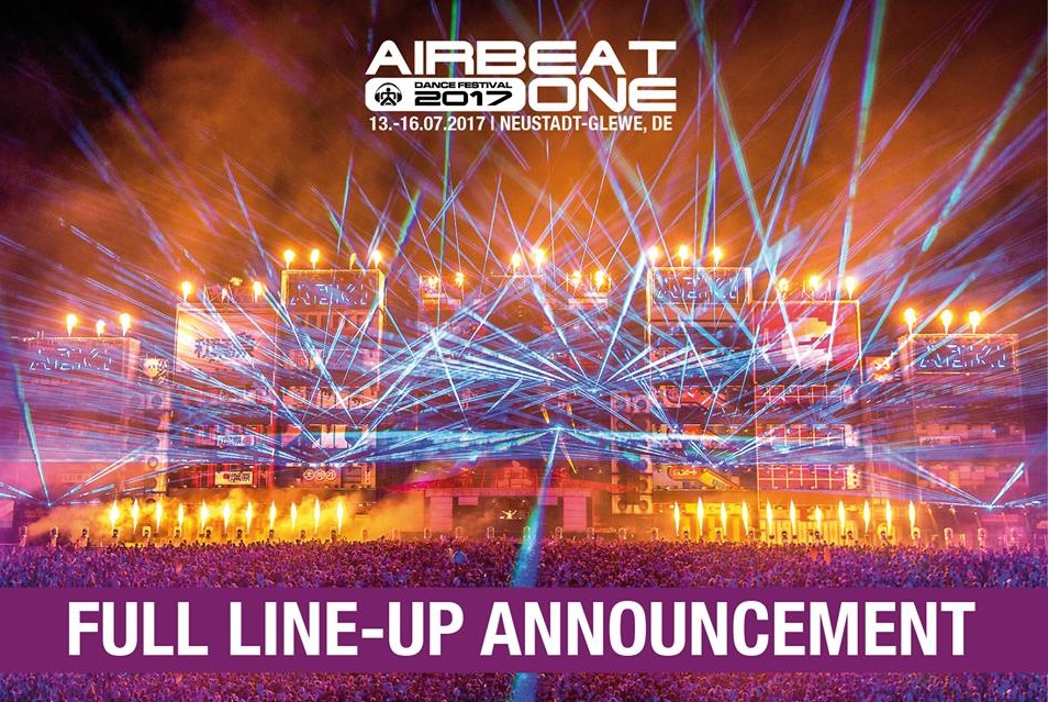 Airbeat One 2017 Full Line Up Flag