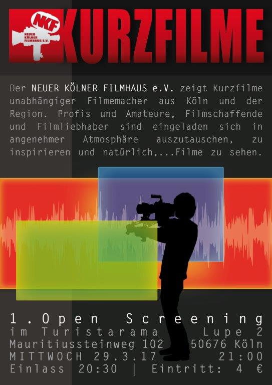 Plakat Open Screening 2017